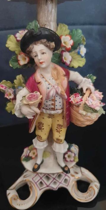 Antieke. HÖCHST kandelaar. Uit jaren 1750- 1776.

 beschikbaar voor biedingen