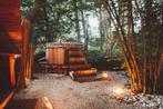 Houtgestookte luxe hottub met bubbels en lichtjes, Ophalen, Gebruikt, Overige typen