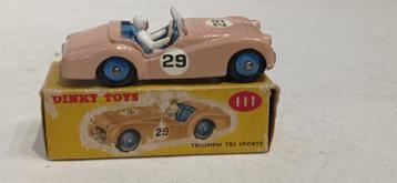 DINKY TOYS UK TRIUMPH TR2 REF 111 beschikbaar voor biedingen