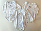 Body's Petit Bateau 18m-81cm lange mouw zachte kleuren, Kinderen en Baby's, Babykleding | Maat 80, Nacht- of Onderkleding, Gebruikt