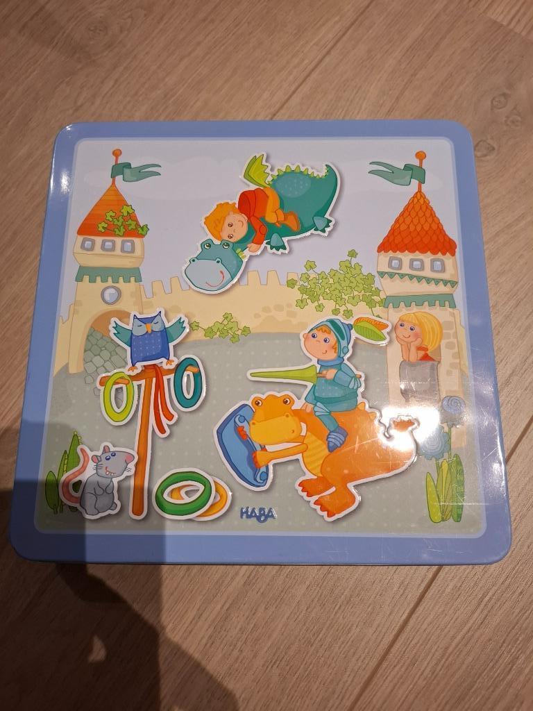 Haba 301949 Dragon Knight Magnetische Speldoos., Kinderen en Baby's, Speelgoed | Overig, Zo goed als nieuw, Jongen of Meisje, Ophalen