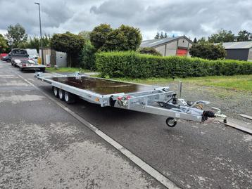 remorque plateau nouveau en stock beschikbaar voor biedingen