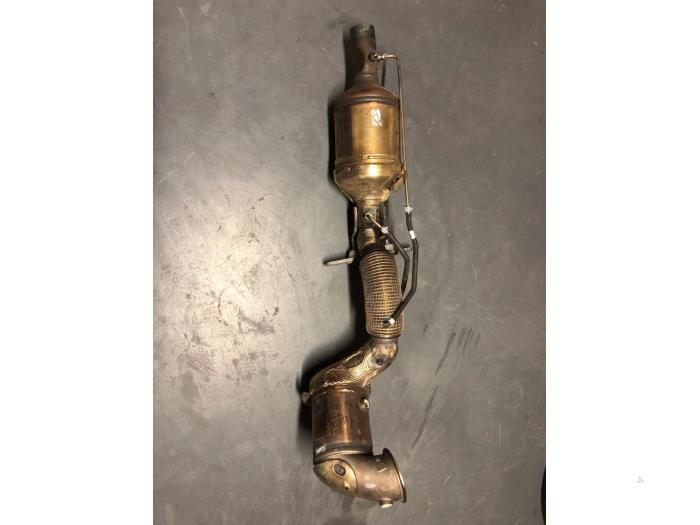 Tube avant + catalyseur d'un Volkswagen Golf, Autos : Pièces & Accessoires, Systèmes d'échappement, Volkswagen, Utilisé, 3 mois de garantie