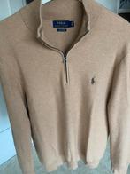 Ralph lauren heren trui quarter zip camel, Envoi, Comme neuf