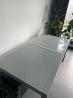 Eettafel glas, Huis en Inrichting, Ophalen, 50 tot 100 cm, Vijf personen of meer, 150 tot 200 cm