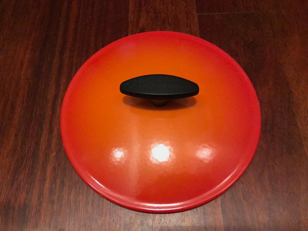 Couvercle pour marmite Le Creuset 20 cm, Maison & Meubles, Cuisine | Casseroles & Poêles, Neuf, Autres types, Fonte, Plaques à induction