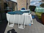 Zwembad Intex 4m bij 2m, Tuin en Terras, Ophalen, Zo goed als nieuw