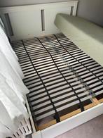 lit double ikea 1,60 x 2 m à vendre, Comme neuf, Enlèvement, Sommier, 200 cm