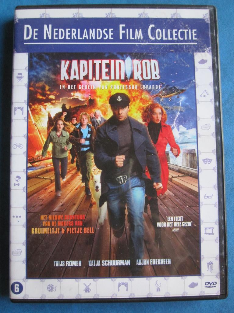 Kapitein Rob en het geheim van Professor Lupardi (2007), Cd's en Dvd's, Dvd's | Kinderen en Jeugd, Zo goed als nieuw, Film, Avontuur