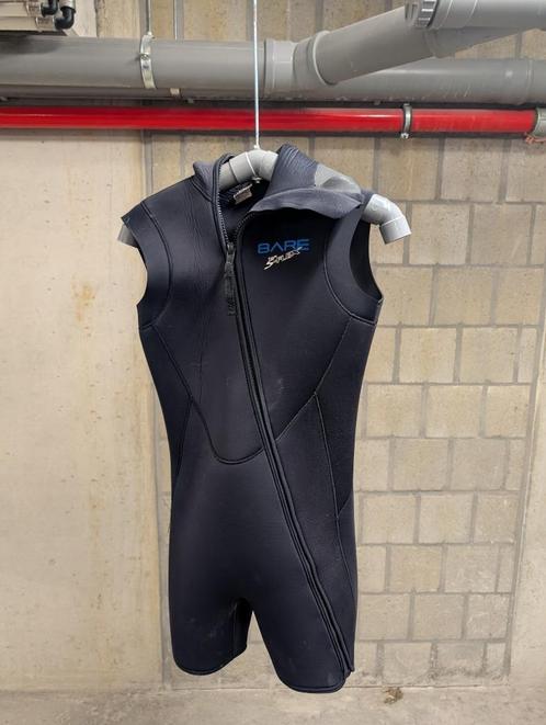 bare s-flex vest met kap 7mm / maat ML, Watersport en Boten, Duiken, Zo goed als nieuw, Duikpak, Ophalen