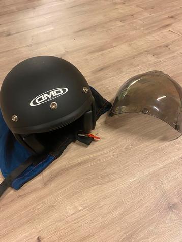 DMD vintage helm, solid matt black beschikbaar voor biedingen