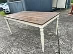 Houten tafel, 50 tot 100 cm, 150 tot 200 cm, Rechthoekig, Ophalen