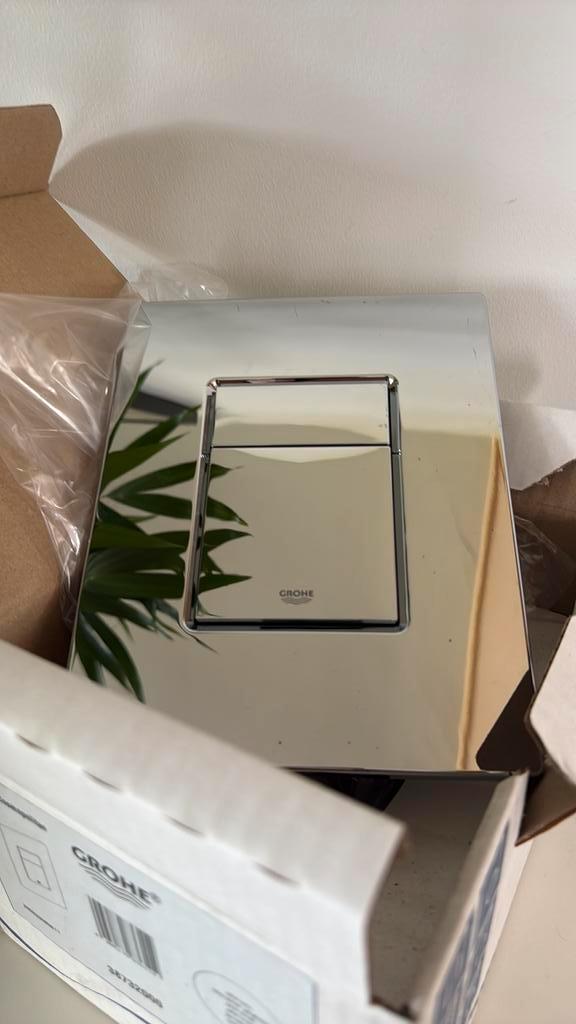 Grohe Skate Cosmopolitan Bedieningsplaat - chroom, Bricolage & Construction, Sanitaire, Neuf, Chrome, Enlèvement ou Envoi