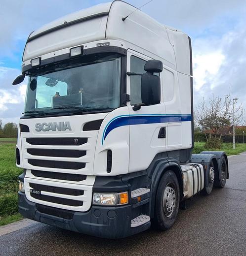 Scania R440 6x2 boogie retarder full air top line, Auto's, Vrachtwagens, Bedrijf, Airbags, Airconditioning, Climate control, Cruise Control
