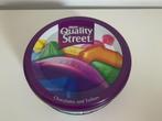 quality street klein rond blikken doosje, Verzamelen, Blikken, Ophalen of Verzenden, Gebruikt, Koek(jes)
