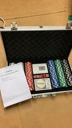 Poker spel koffer kompleet, Ophalen, Zo goed als nieuw