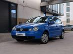 Volkswagen Polo 1.4i | AIRCO | ETAT SHOWROOM! | GARANTIE, Auto's, Stof, Zwart, 4 cilinders, Blauw