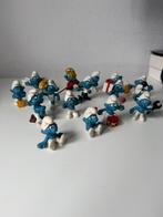 Set van 16 vintage smurfen, Ophalen, Gebruikt, Verschillende Smurfen, Poppetje, Figuurtje of Knuffel