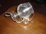 verzilverde  cognacglas houder verwarmer / brandy, Ophalen of Verzenden