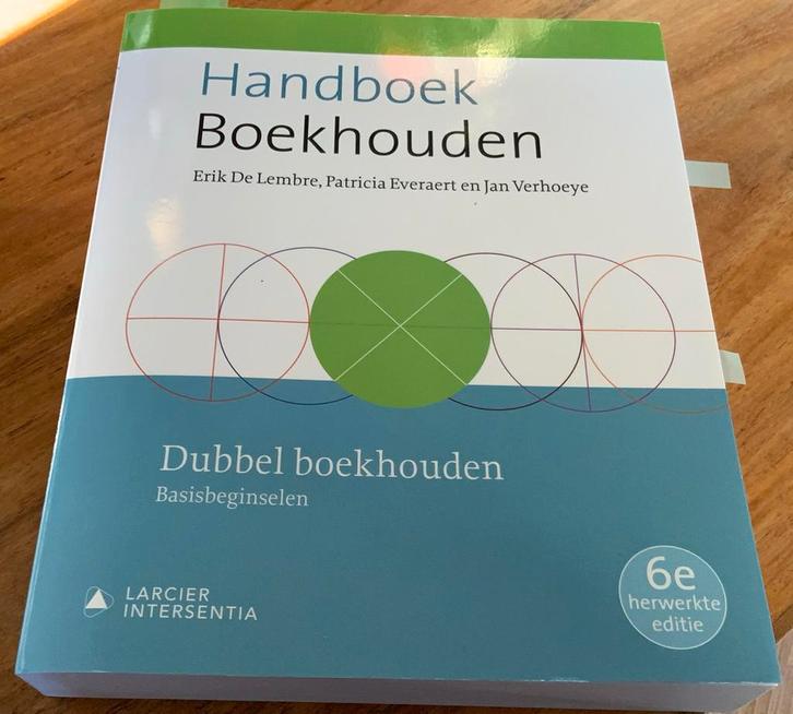 Handboek Boekhouden - Dubbel Boekhouden (zesde editie), Boeken, Economie, Management en Marketing, Zo goed als nieuw, Economie en Marketing