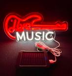 Neon Light Live Music, Ophalen of Verzenden, Nieuw, Lichtbak of (neon) lamp