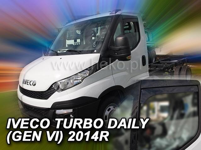 Iveco Daily massif zijwindschermen donker raamspoilers S-way, Caravanes & Camping, Camping-car Accessoires, Neuf, Enlèvement ou Envoi