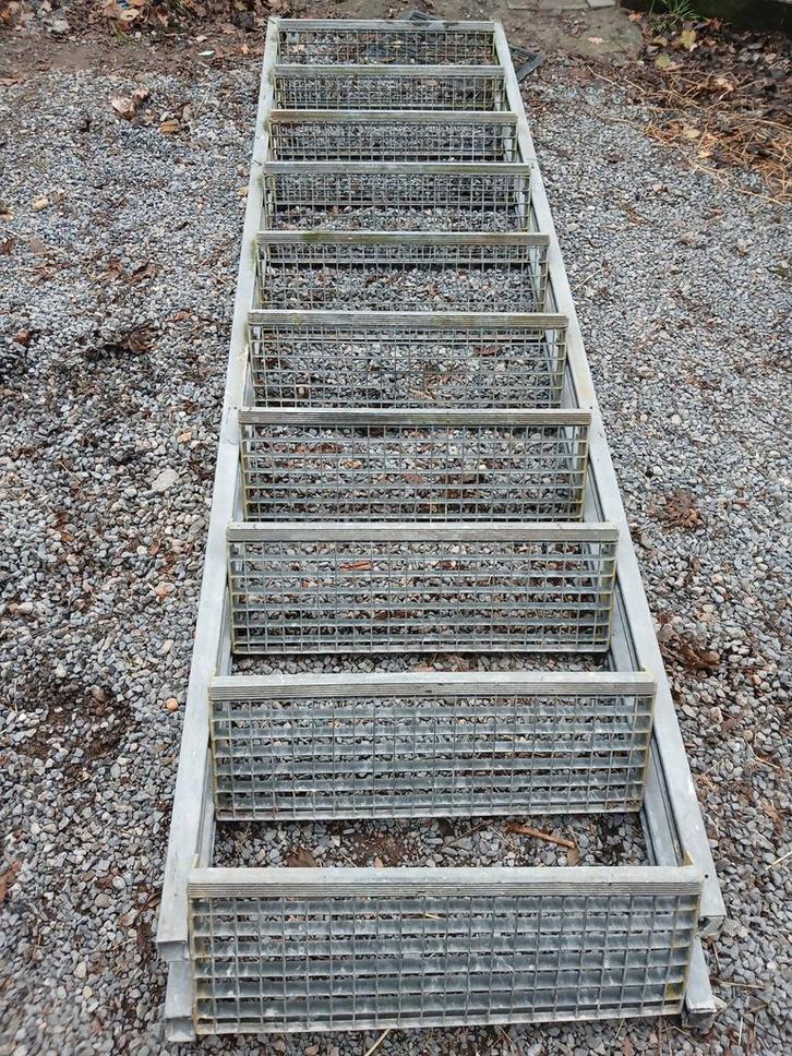 Galva werftrap, Doe-het-zelf en Bouw, Ladders en Trappen, Gebruikt, Trap, 2 tot 4 meter, Ophalen