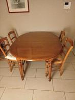 Tafel met bijhorende stoelen, Ophalen