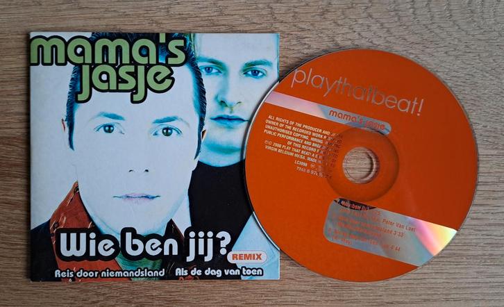 Mama's Jasje - Wie ben jij? Remix, Cd's en Dvd's, Cd Singles, Zo goed als nieuw, Nederlandstalig, 1 single, Ophalen of Verzenden