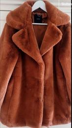 Mantel in nepbont, Kleding | Dames, Jassen | Winter, Ophalen of Verzenden, Maat 42/44 (L)