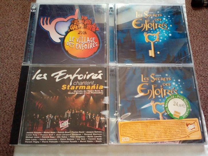 Les Enfoirés 5 CD, Cd's en Dvd's, Cd's | Franstalig, Zo goed als nieuw, Ophalen of Verzenden