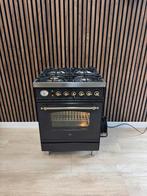 Mooie Boretti Fornuis Antraciet messing (Gratis bezorgen), Four avec gril, Enlèvement ou Envoi, Comme neuf, Air chaud