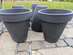 Ronde bloembakken, Ophalen, Tuin, Kunststof, Rond