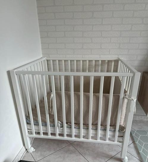 Parc pour bébé avec matelats, tour de parc et tapis de parc, Kinderen en Baby's, Babyparken, Gebruikt, Rechthoekig, In hoogte verstelbaar