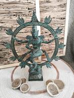 Statue Bronze Dieu Hindou D'âne Cosmique, Antiquités & Art, Enlèvement ou Envoi, Bronze