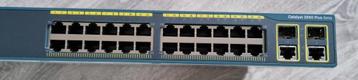 Cisco Catalyst WS-C2960+-24TC-L 24 Port Ethernet Switch beschikbaar voor biedingen