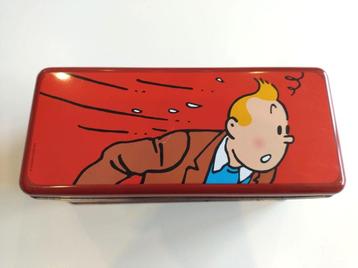 Koekjesdoos Kuifje verzamelobject beschikbaar voor biedingen