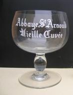Abbaye St Arnould - vieille cuvée, Verzamelen, Biermerken, Ophalen of Verzenden, Zo goed als nieuw, Glas of Glazen