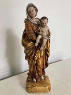 Barok beeld Maria met goudverf (32 cm), Ophalen of Verzenden