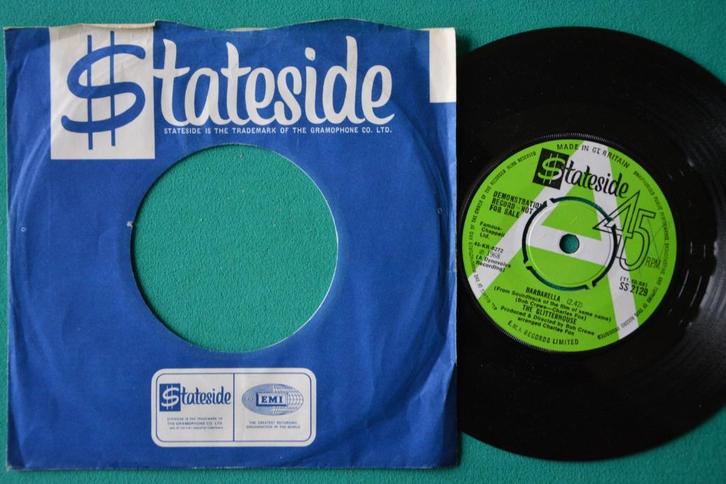 The Glitterhouse – Barbarella - promo vinyl singel (12), Cd's en Dvd's, Vinyl Singles, Gebruikt, Single, Rock en Metal, 7 inch