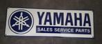 Yamaha sales service parts emaillen reclame decoratie bord, Verzamelen, Ophalen of Verzenden