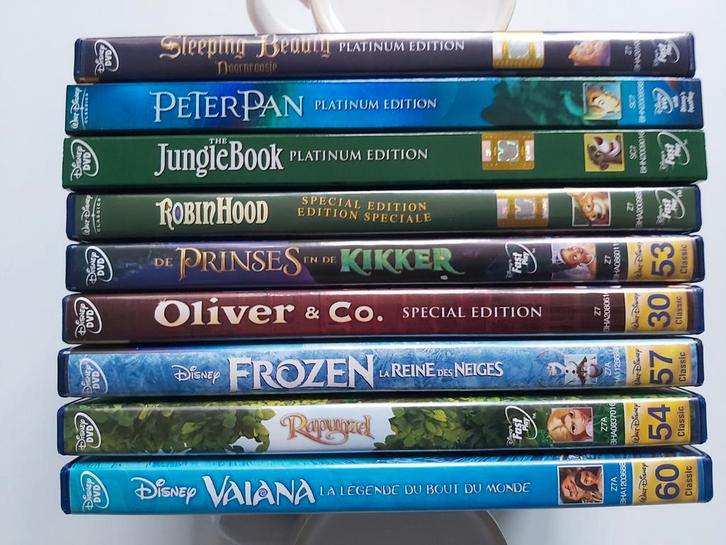 Disney tekenfilms, Cd's en Dvd's, Dvd's | Tekenfilms en Animatie, Zo goed als nieuw, Ophalen of Verzenden