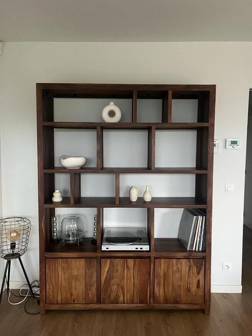 Stockholm - Boekenkast MaisonDuMonde, Huis en Inrichting, Kasten | Wandmeubels, Zo goed als nieuw, Ophalen