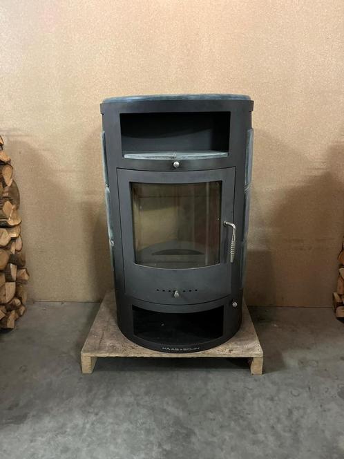 24196 Speksteenkachel Haas & Sohn 8kw🔥, Huis en Inrichting, Kachels, Gebruikt, Vrijstaand, Houtkachel, Hout, Ophalen