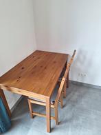 Tafel en 4 stoelen met kussen, Maison & Meubles, Tables | Tables à manger, Enlèvement, Utilisé