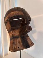 Masque cubiste Songye Kifwebe, art ethnique africain, Enlèvement ou Envoi