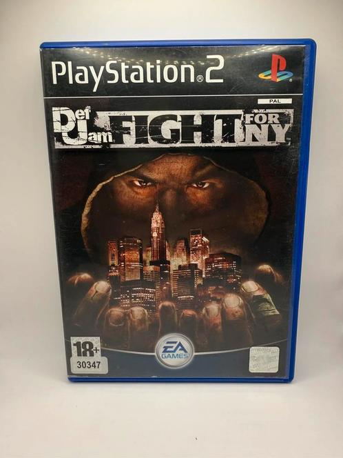 Def Jam Fight For New York PS2 Sony Playstation, Games en Spelcomputers, Games | Sony PlayStation 2, Gebruikt, Vechten, 3 spelers of meer