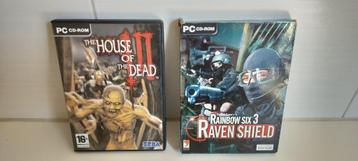 2x cd ROM pc game SEGA-ubisoft beschikbaar voor biedingen