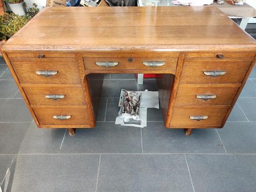 Magnifique bureau professionnel années 50, à voir., Antiek en Kunst, Antiek | Kantoor en Zakelijk, Ophalen of Verzenden