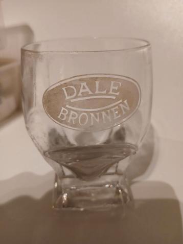 Verre ancien Dale Bronnen, Enlèvement ou Envoi, Comme neuf, Verre à eau